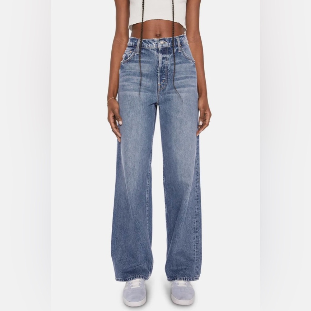 MOTHER Denim High Waisted Spinner Skimp Jeans, size 26